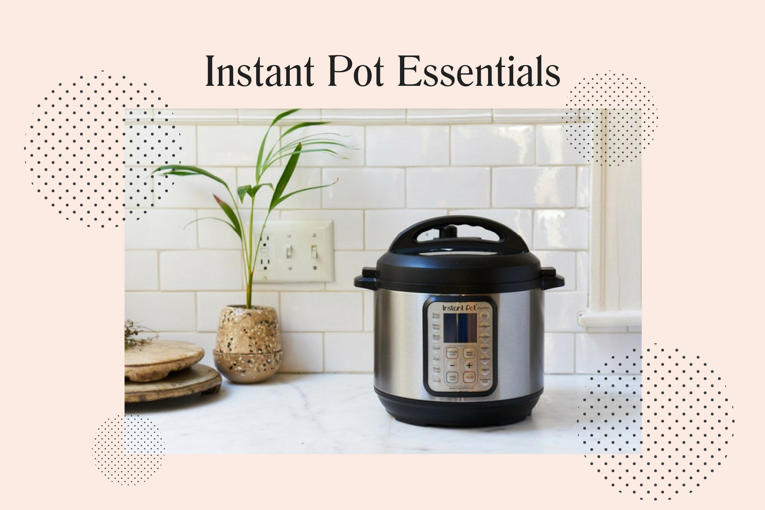 6 quarts discount instant pot size