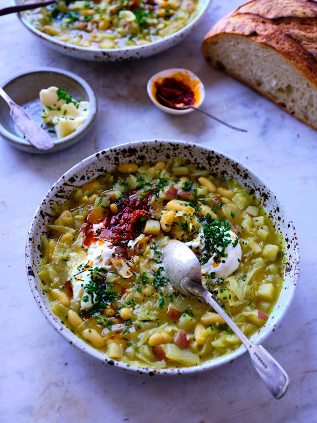 Rustic Cabbage Soup Rustic Cabbage Soup
