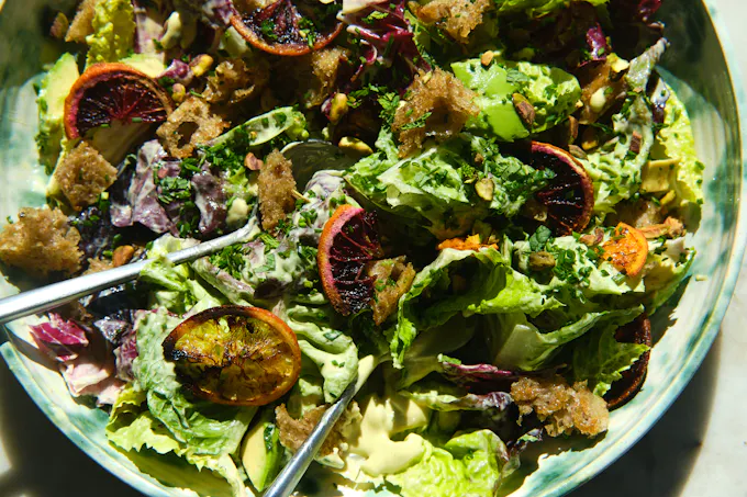 Citrus Caesar Salad