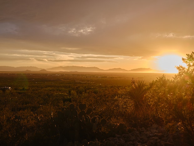 Campsite in the Desert