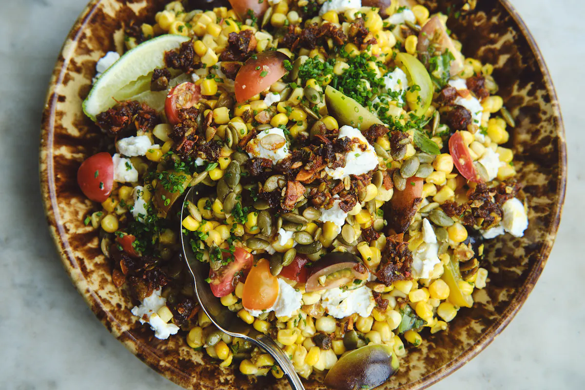 Chili Crisp Corn