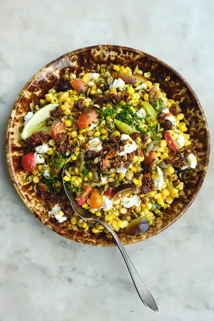 Chili Crisp Corn