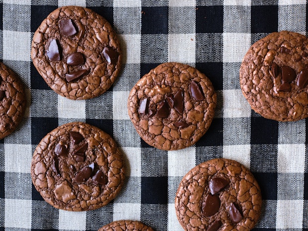 Aran Goyoaga's Chocolate Rye Crinkle Cookies