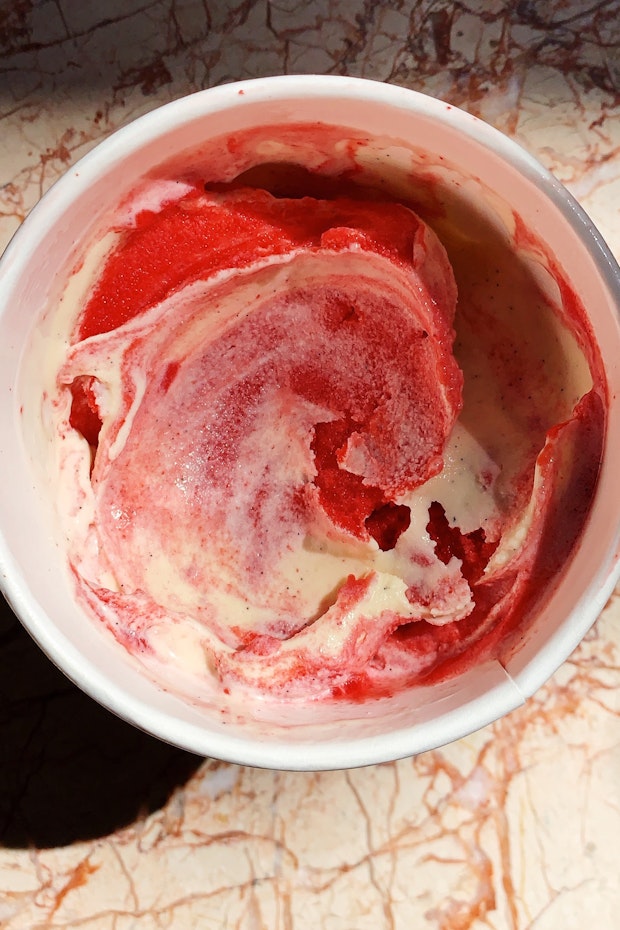 Classic Berry Swirl Ice Cream