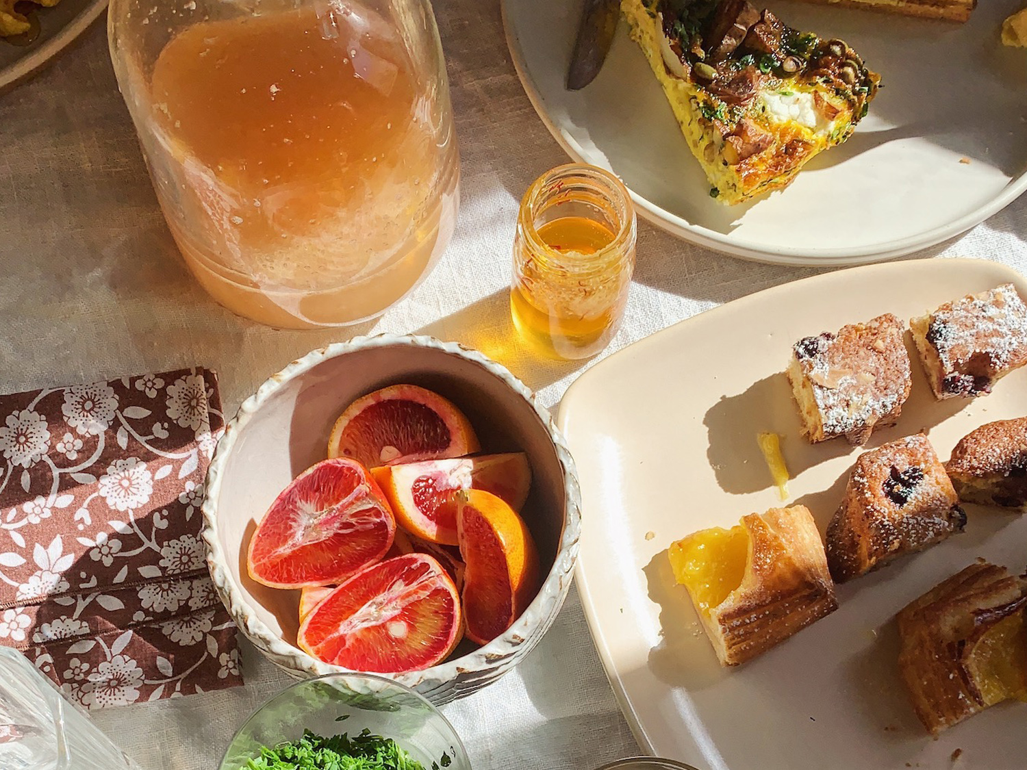 Easter brunch online