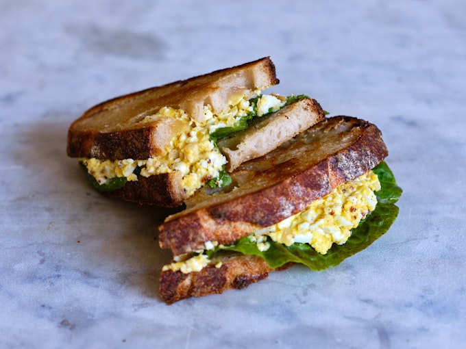 The Perfect Egg Salad Sandwich