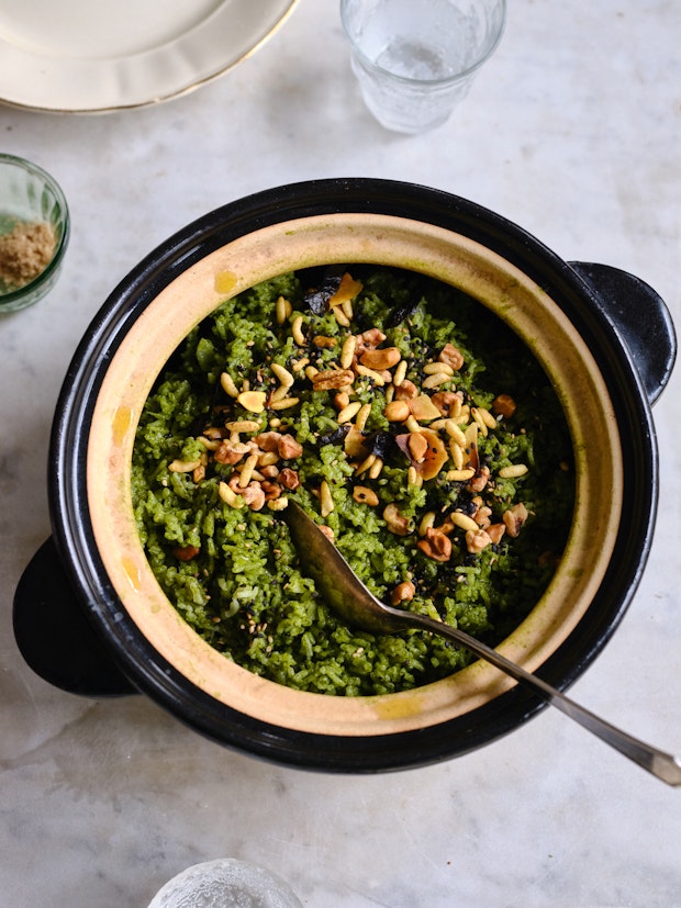 Bryant Terry's Amazing Green Rice