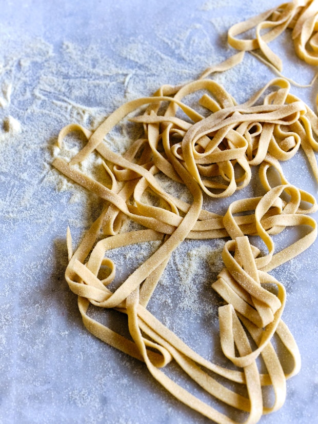 Homemade Pasta Recipe With KitchenAid Pasta Attachment - That Susan Williams
