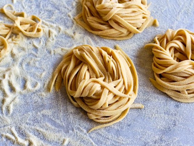 Homemade pasta