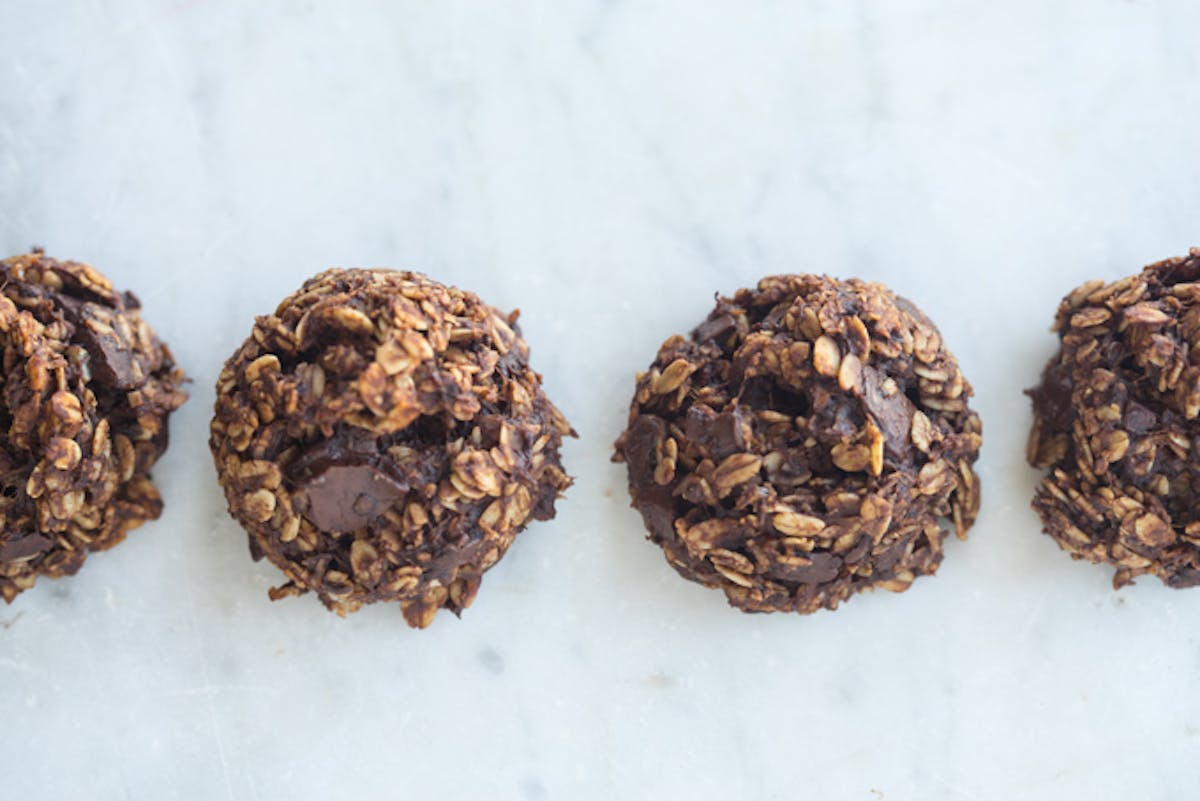 Healthful Double Chocolate Cookies