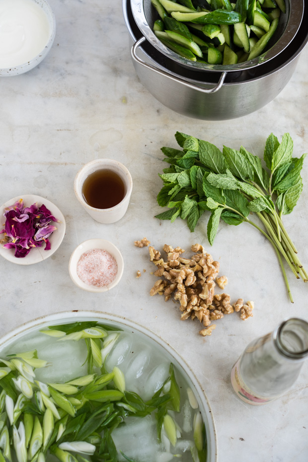 Snap Pea–Radish Salad with Herbed Yogurt Recipe - Joshua McFadden