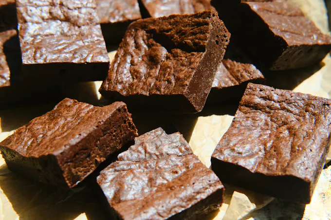 100% Rye Chocolate Brownies