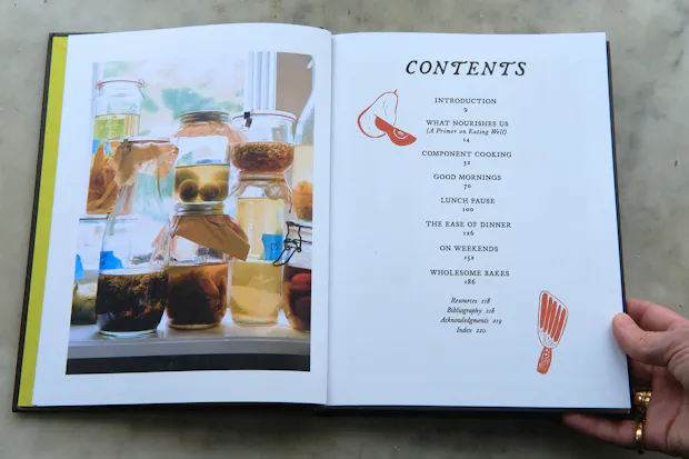 Eating at Home cookbook Table of Contents