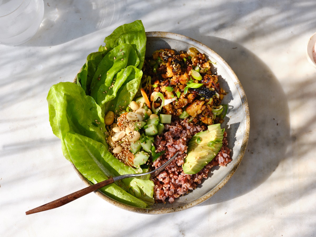 Spicy Tempeh Crumble Bowl-image