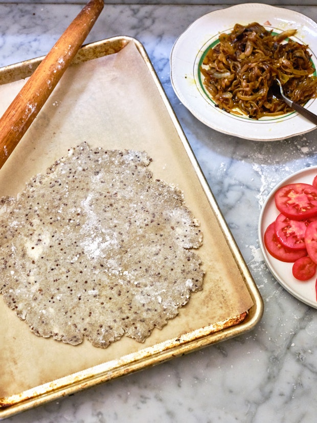 Rustic Tomato Tart