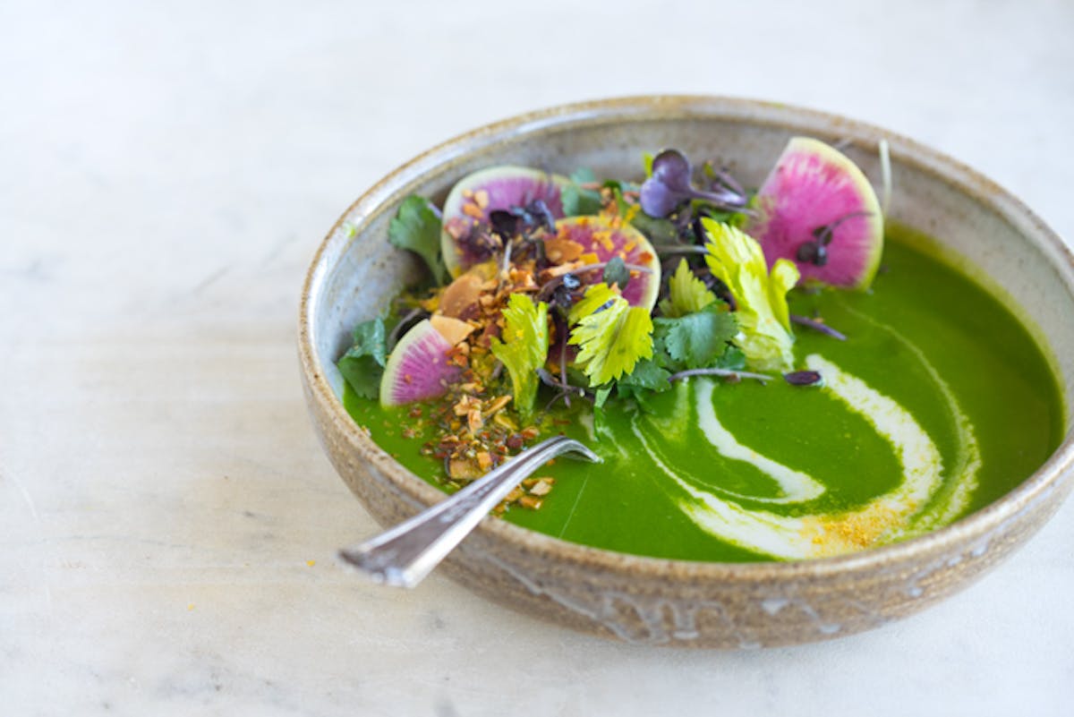 Ten Ingredient Alkalizing Green Soup