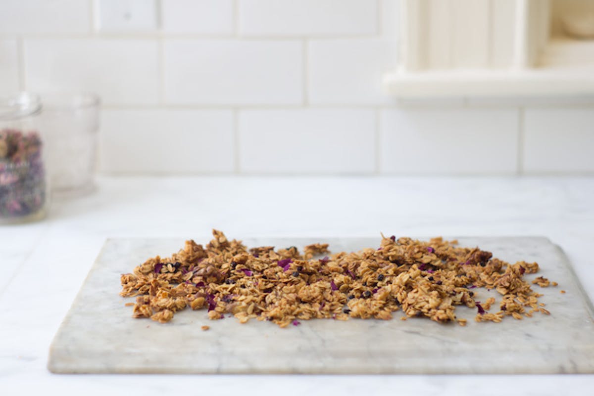 Rose Petal Granola
