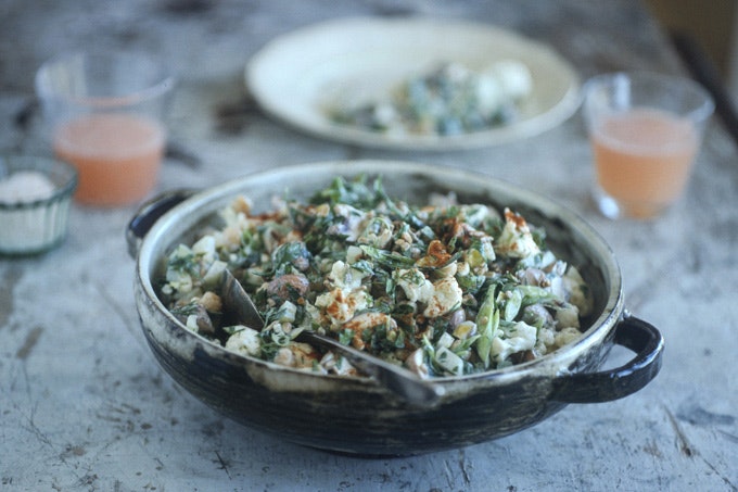 Bar tartine cauliflower salad