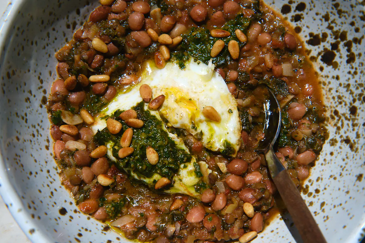 Bean and Lentil Soup with Kale
