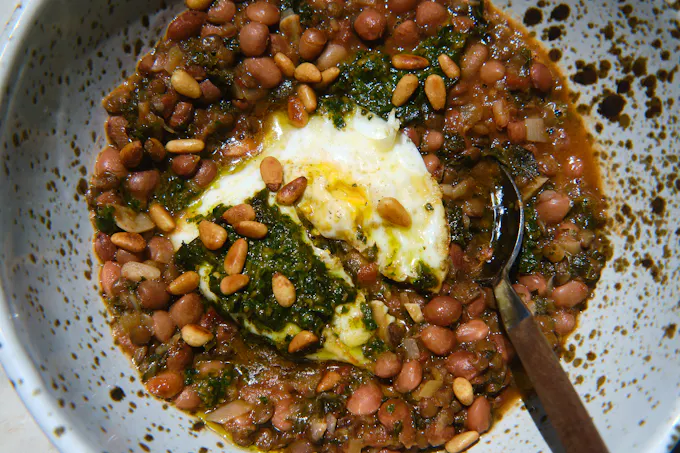 Bean and Lentil Soup with Kale