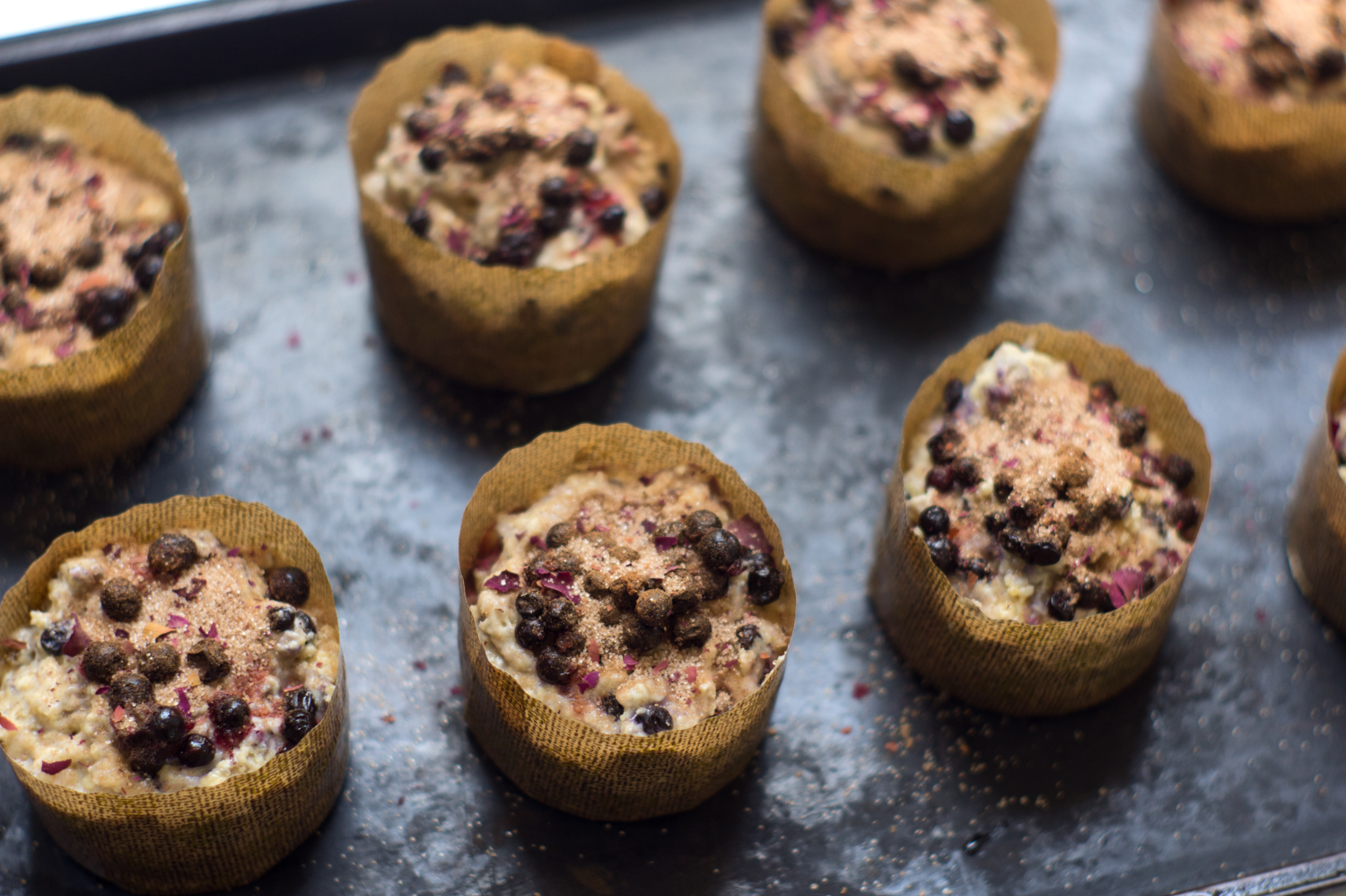 Sugar-topped Buttermilk Berry Muffin Recipe