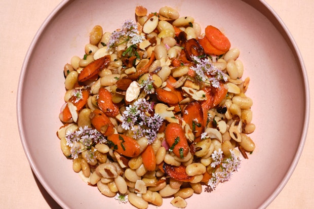 Carrot, Dill & White Bean Salad