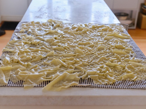 I tried trying to make lasagna · dumpling skin etc in noodle maker which  can make real raw noodles in 10 minutes - GIGAZINE