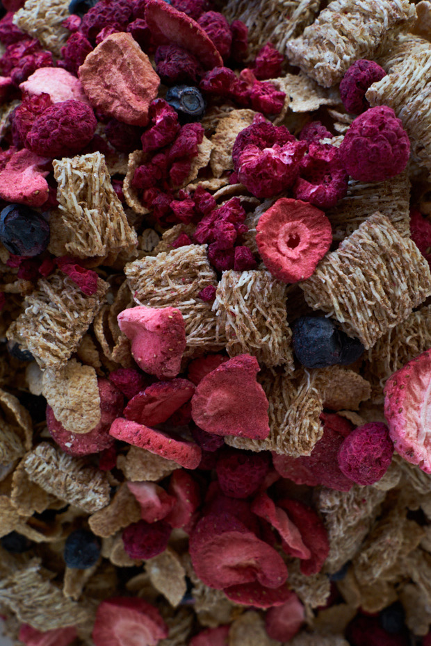 Closeup photo of better breakfast cereal
