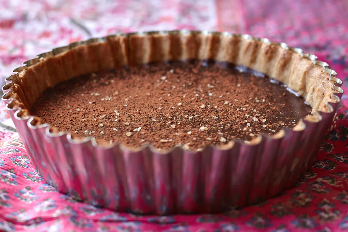 Bittersweet Chocolate Tart