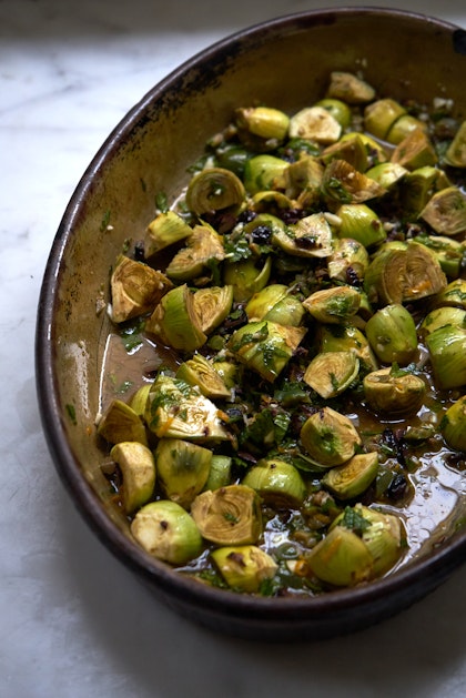 Braised Artichokes with Orange