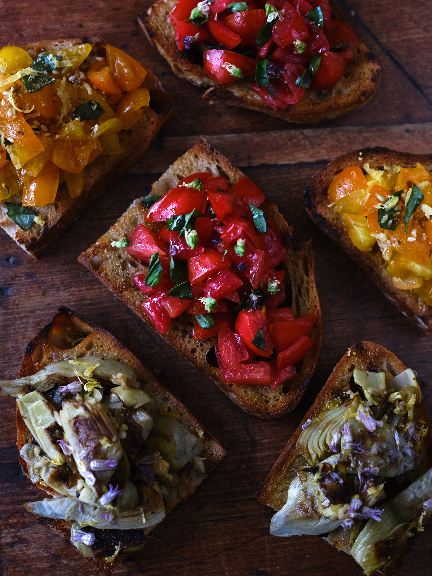 Bruschetta simple