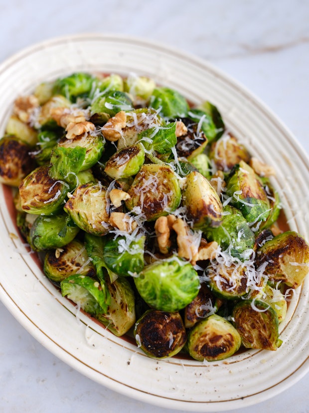 Golden Crusted Brussels Sprouts: Five Ways