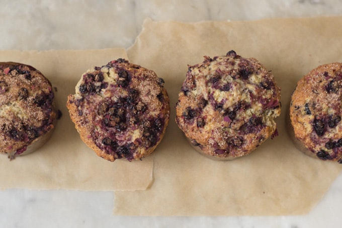 Buttermilk Berry Muffins