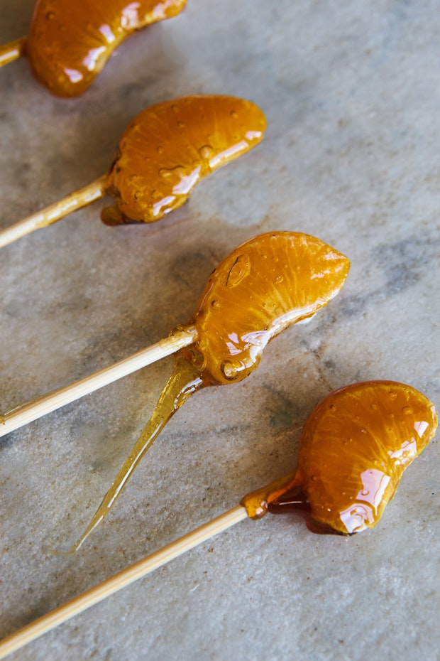 Candied Citrus Pops