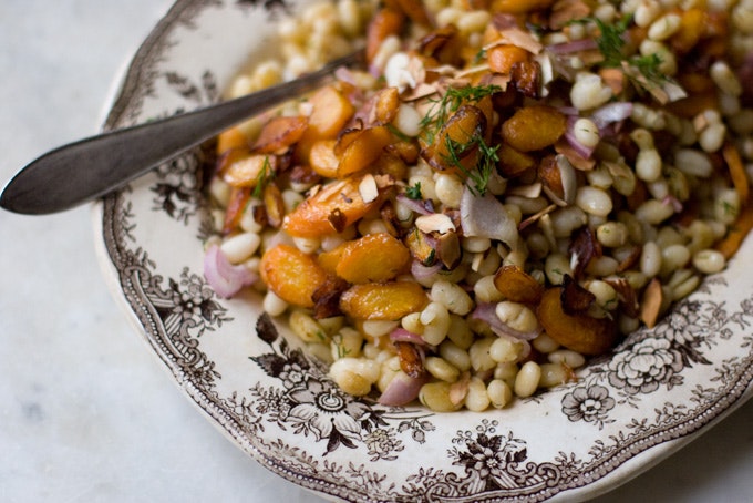 Recipe for carrot, dill and white bean salad