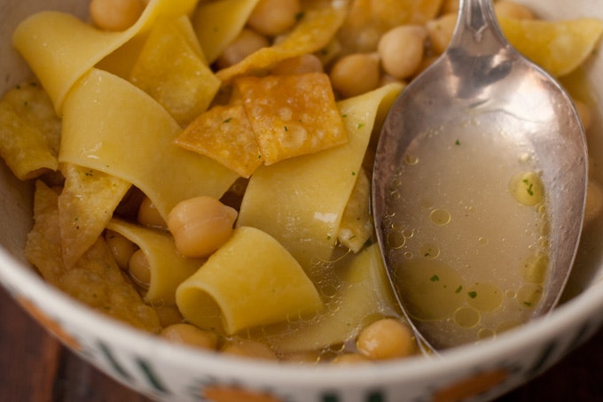 Ultimate Chickpea Noodle Soup