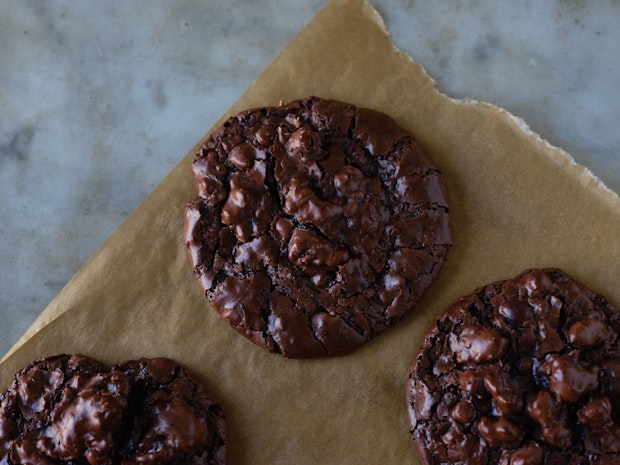 chocolate puddle cookes as part of best christmas cookies round-up