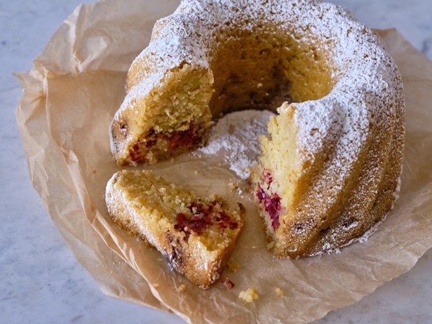 Cross-section Photo of Cake