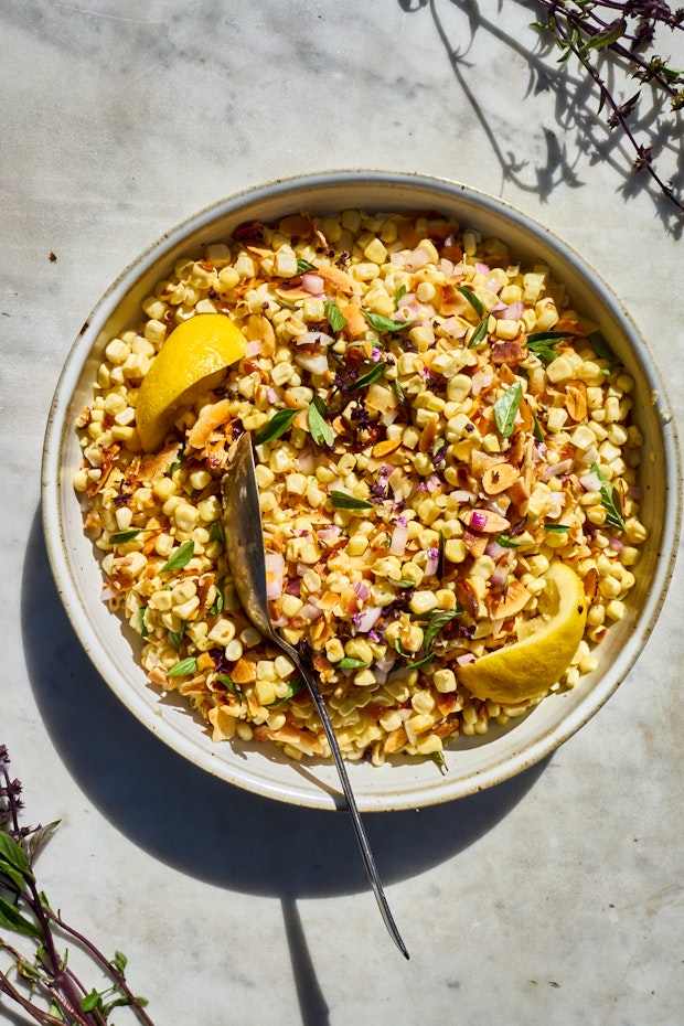 A Really Great Coconut Corn Salad Recipe