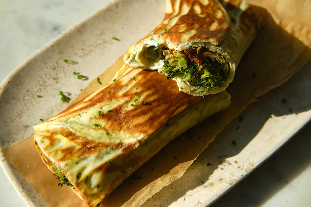 Cottage Cheese Wraps