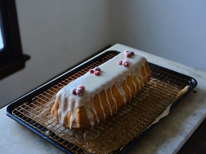Vanilla-Kissed & Cranberry-Studded: The Perfect Holiday Cake