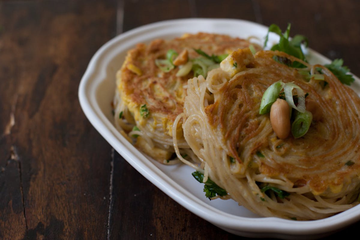 Curried Noodle Patties