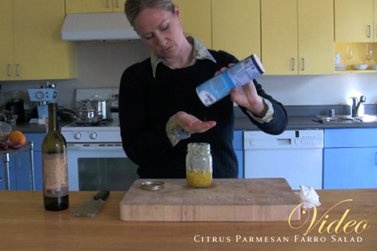 Video: Citrus Parmesan Farro Salad