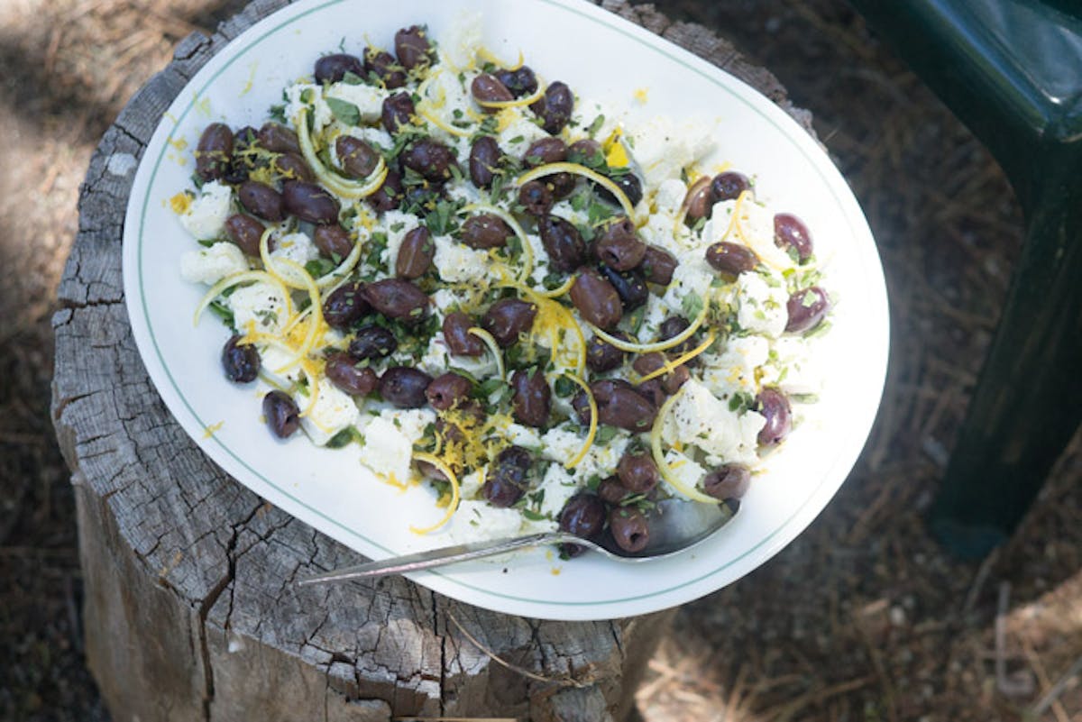 Feta Oregano Salad