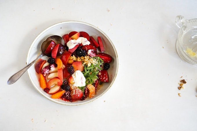 Fruit Salad with Thai Herbs