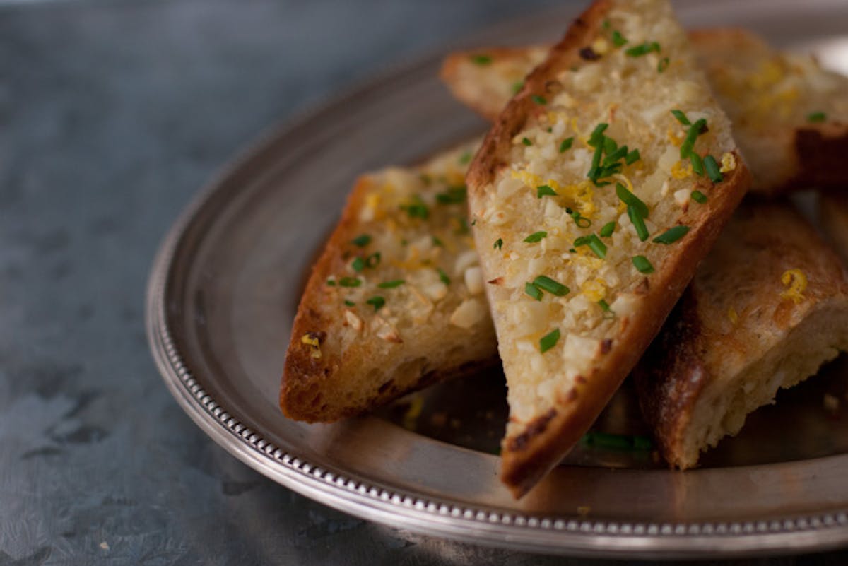 My Dad’s Garlic Bread