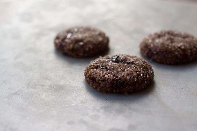 Sparkling Ginger Chip Cookies