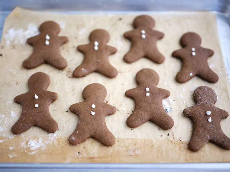 Klassiek recept voor peperkoekkoekjes