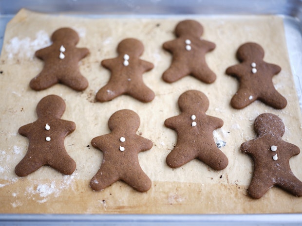 Receta clásica de galletas de jengibre