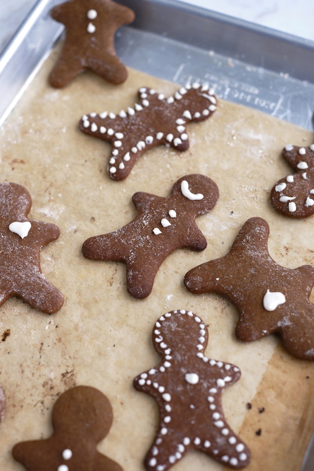 Receta de galletas de jengibre con glaseado